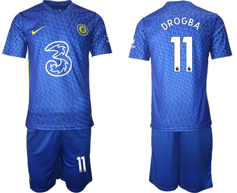Men 2021-2022 Club Chelsea FC home blue #11 Nike Soccer Jerseys->chelsea jersey->Soccer Club Jersey